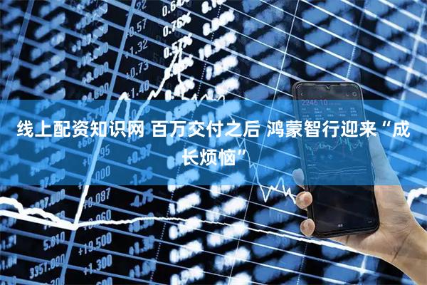 线上配资知识网 百万交付之后 鸿蒙智行迎来“成长烦恼”
