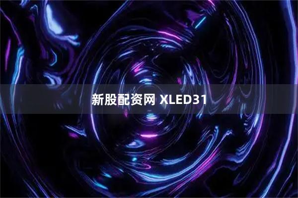 新股配资网 XLED31